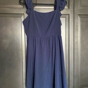 SHEIN navy blue women’s mini dress